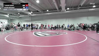 61 lbs Cons. Round 3 - Gauge Shipp, Blue & Gold Wrestling Club vs Caleb McElroy, Driller Wrestling Club