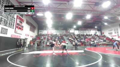 285 lbs Semifinal - Treg Dimond, Hansen vs Cash Noel, Richfield