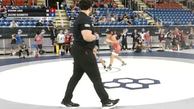 106 lbs Cons. Rd Of 64 - Evann Linn, Minnesota vs Jacob Gambito, Washington