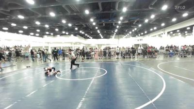 37 lbs Round Of 16 - Cael Penrose, Bozeman WC vs Thomas Castaneda, No Team