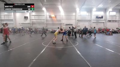 115 lbs Round 3 (8 Team) - Landon Cunningham, Ohio Gold Black vs Shay Fitz, SHWA