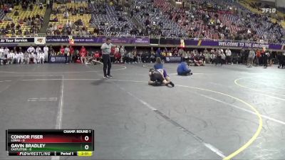 125 lbs Round 1 (16 Team) - Connor Fiser, Loras vs Gavin Bradley, Castleton