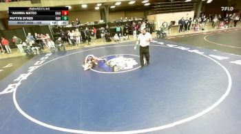 155 lbs Quarterfinal - Nahima Mateo, Unattached vs Paytyn Dykes, Unattached