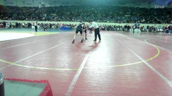 138 lbs Consi Of 32 #2 - Caleb McHone, Putnam City vs Harrison Adams, Lincoln Christian