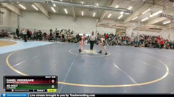 126 lbs Cons. Round 1 - Ed Holt, Lutheran vs Daniel Verderaime, Resurrection Christian