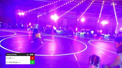 61 lbs Consi Of 8 #2 - Cade Hill, Black Fox Wrestling Academy vs Ashton Pate Boyer, The Clique