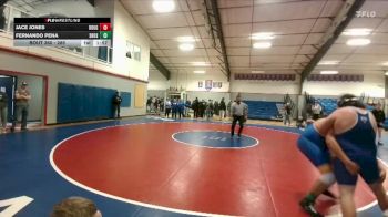 285 lbs Cons. Round 3 - Jace Jones, Douglas vs Fernando Pena, Shoshoni