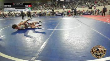 96 lbs Consi Of 8 #2 - Emy Rice, Prodigy Elite Wrestling vs Urian Aguilar, El Paso Wildcats