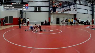70 kg Cons. Round 6 - Colin Dupill, Jackrabbit Wrestling Club vs Daxton Chase, Ohio RTC/ Titan Mercury Wrestling Club (TMWC)