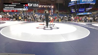 126 lbs Champ. Rd Of 32 - Joey Enzminger, ND vs Boden Banta, ID