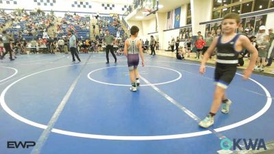 75 lbs 5th Place - Wade Ramsey, Coweta Tiger Wrestling vs William Bohner, Buck Pride Wrestling