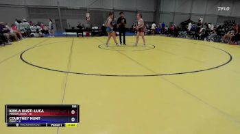 135 lbs Round 3 (8 Team) - Kayla Husti-Luca, Pennsylvania vs Courtney Hunt, Idaho