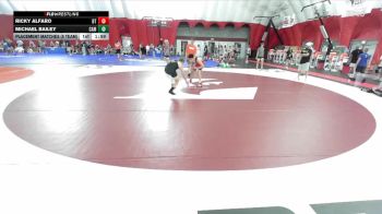 126 lbs Placement Matches (8 Team) - Michael Bailey, Cameron vs Ricky Alfaro, Batavia A