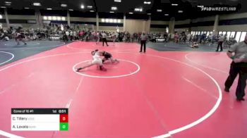 145 lbs Consi Of 16 #1 - Coby Tillery, Legends Of Gold LV vs Alexander Lovato, Dominator Wrestling