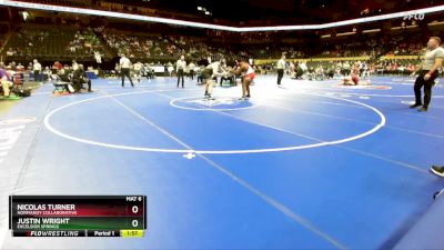 285 Class 2 lbs Champ. Round 1 - Justin Wright, Excelsior Springs vs Nicolas Turner, Normandy Collaborative