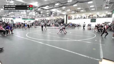 85 lbs Round 1 - Jace M Cross, Immortal Athletics WC vs Jax Kiethline, Fort Zumwalt