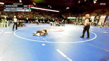 115 Class 2 lbs Semifinal - Jazlyn Smith-Freeman, Smith-Cotton vs Alyssa Salemie, Branson