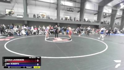 126 lbs Cons. Round 4 - Joshua Laverdiere, CA vs Coen Roberts, ID