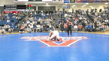 184 lbs Semifinal - Caleb Campos, American vs Rylan Rogers, Lehigh