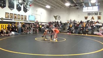 190 lbs Semifinal - Damian Ficken, West Marshall vs Cael Lange, Waukon