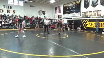 215 lbs Semifinal - Carter Ites, Hudson vs Perignon Holmes, Waterloo West