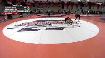 165 lbs Quarterfinal - Cooper Willis, Augsburg vs Peyton Brooks, Albion