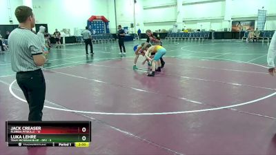 126 lbs Round 4 (6 Team) - Jack Creaser, Florida Pitbulls vs Luka Lehre, Team Michigan Blue - DEV