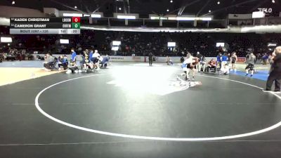 120 lbs Cons. Round 4 - Cameron Grant, Everett vs Kaden Christman, Lake Roosevelt