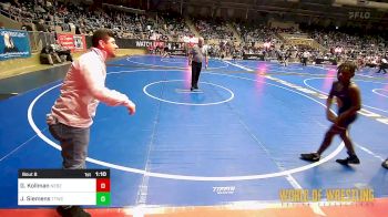 110 lbs Quarterfinal - George Kollman, Nebraska Boyz vs JaMarcus Siemens, Team Tulsa Wrestling Club