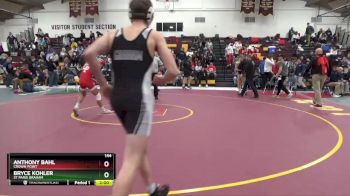 144 lbs Champ. Round 1 - Bryce Kohler, St Paris Graham vs Anthony Bahl, Crown Point