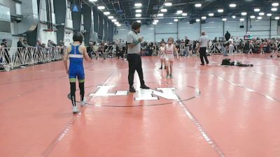 76 lbs Round 4 - 2:15pm Saturday - Issac Jayson, NYWAY - Iron Empire vs Hayven Morrill, Select