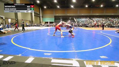 160 lbs Consi Of 8 #1 - Nathan Paul, Wasco Wrestling vs Devin Huston, Salem Elite Mat Club