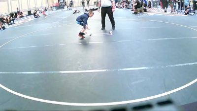 54 lbs Consi Of 8 #2 - Harley Seide, San Clemente Girls vs Gabriel Myers, LV Bears WC