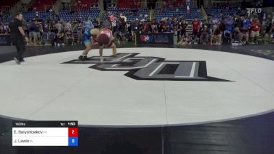 160 lbs Cons 64 #2 - Ernazar Baiyshbekov, Pennsylvania vs Jack Lewis, Iowa