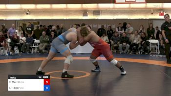 125 kg Semifinal - Coby Lazo Merrill, USA vs Trent David Hillger, USA