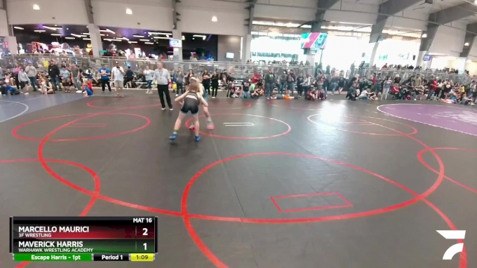 110 lbs Semifinal - Maverick Harris, Warhawk Wrestling Academy vs ...