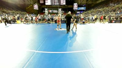 170 lbs Rnd Of 64 - Kylea Birdsong, OK vs Nylease Yzagere, AZ