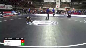 56 lbs Cons. Round 2 - Lucas Collier, Mad Dawg Wrestling Club vs Lorenzo Choto, California