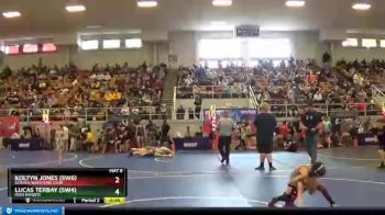 122 lbs Round 3 - Dayza Daughtrey, McClain vs Cheyenne Cieszenski, Watkins Middle School