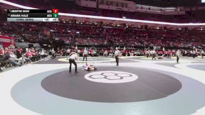 105 lbs Cons. Semis - Ariana Hale, Middletown vs Libertie Nigh, Urbana