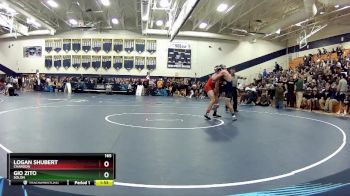 165 lbs Champ. Round 2 - Gio Zito, Solon vs Logan Shubert, Chardon