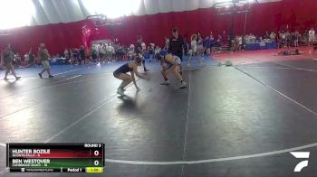 126 lbs Round 3 (4 Team) - Ben Westover, Cambridge-Isanti vs Hunter Bozile, Oconto Falls