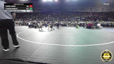 B4A-126 lbs Semifinal - Cason Rumley, Tuttle vs Jagen Jones, Skiatook