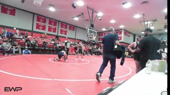 195 lbs Round Of 16 - Connor Holluby, Henryetta HS vs Titus Dotson, Tulsa Hale