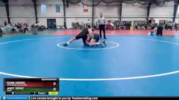 184 lbs Quarterfinal - Hank Gierke, Wisconsin-Eau Claire vs Andy Simaz, Iowa