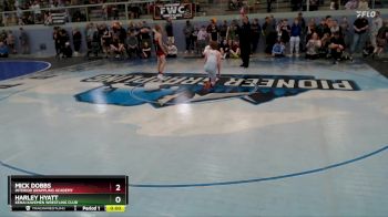 97 lbs Semifinal - Mick Dobbs, Interior Grappling Academy vs Harley Hyatt, Kenai Kavemen Wrestling Club