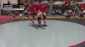 125 lbs Cons. Round 2 - Kaden Weber, Grand View vs Dylan Sheler, Newman