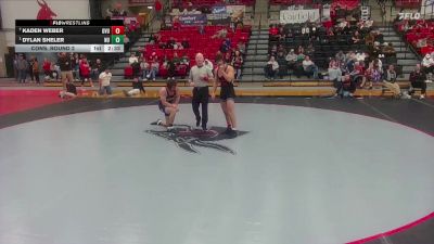 125 lbs Cons. Round 2 - Kaden Weber, Grand View vs Dylan Sheler, Newman