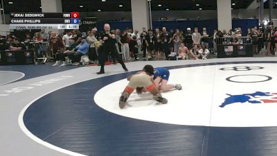 55 kg Cons. Sub-rd Of 32 - Jekai Sedgwick, Forge Wrestling vs Chase Phillips, B2 Wrestling Corp