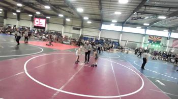 62 lbs Semifinal - Kash Beckstead, Other Team vs Cruz Austin, GomezBrothersGrapplingAcademy